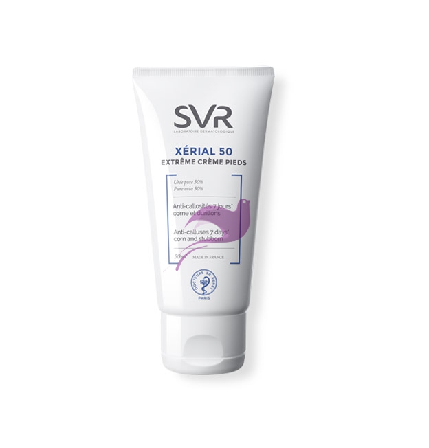 SVR Linea Xrial 50 Extrme Crme Pieds Trattamento Urea Levigante Piedi 40 ml