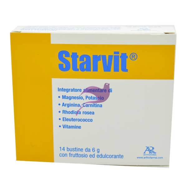 AR Fitofarma Linea Vitamine Minerali Starvit Integratore Alimentare 14 Buste