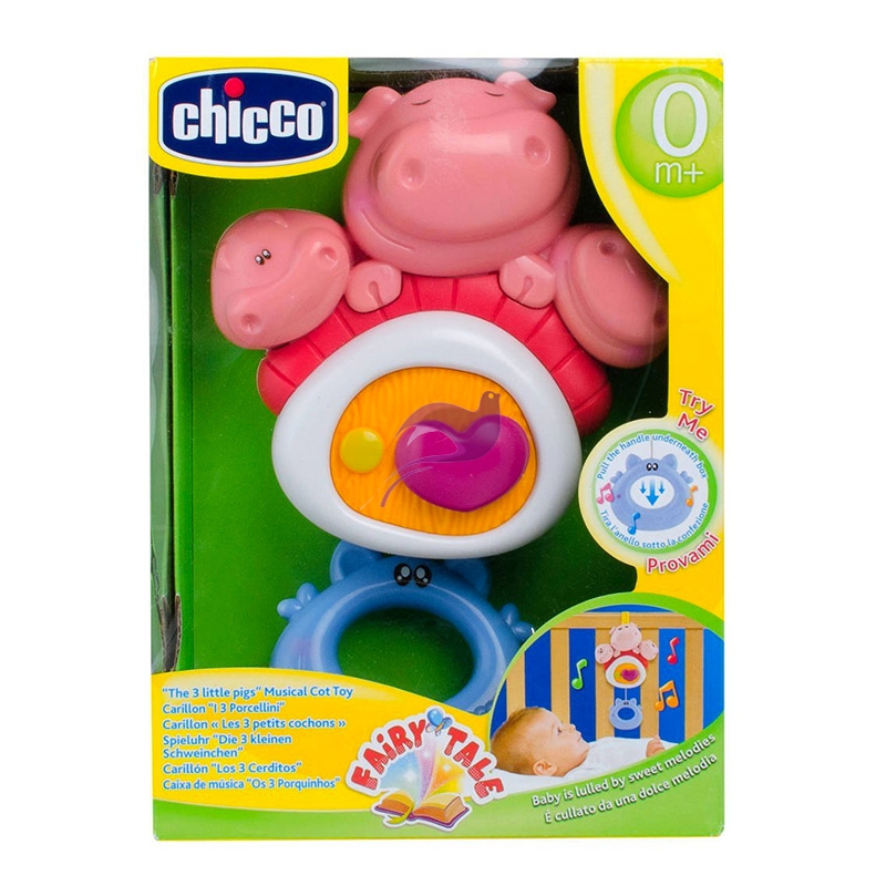 Chicco Linea Giochi Happy Colors I Tre Porcellini Carillon Musicale