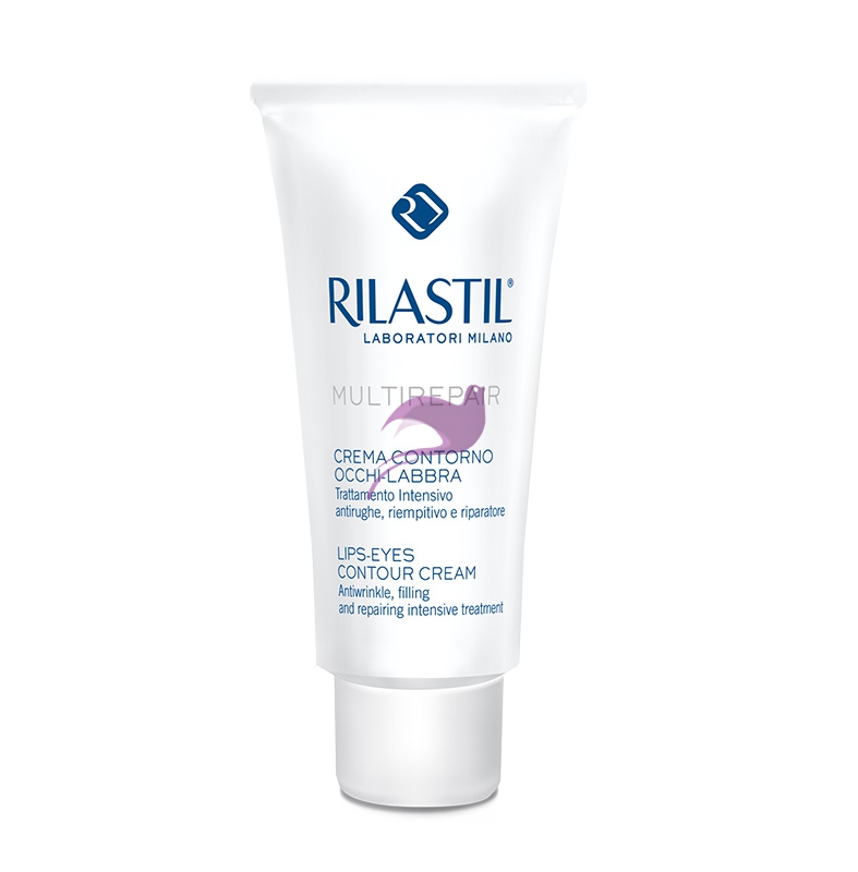 Rilastil Linea Multirepair Crema Contorno Occhi e Labbra Pelli Molto Secche 15ml