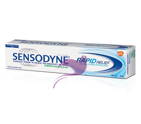 Sensodyne Linea Salute Dentale Rapid Dentifricio Lenitivo Protettivo 75 ml