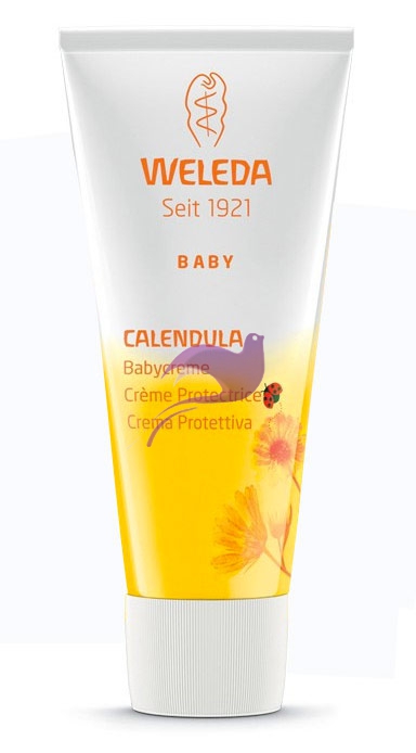 Weleda Linea Baby Calendula Crema Protettiva Trattamento Delicato 75 ml