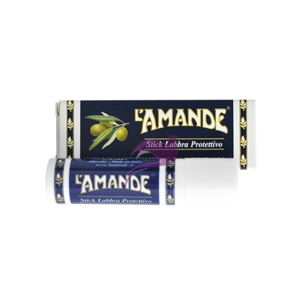 L'Amande Linea Marseille Stick Labbra Protettivo Olio d'Oliva Nutriente 4,5 ml