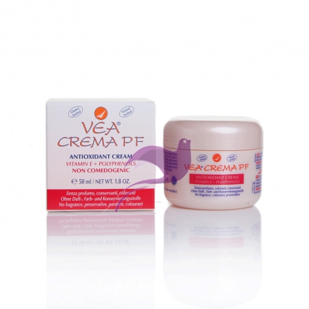 VEA Linea Pelli Sensibili Crema PF Vitamina E + Polifenoli Antiossidante 50 ml
