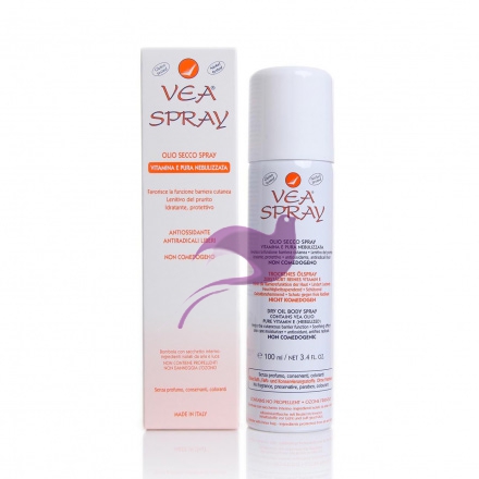 VEA Linea Pelli Sensibili Olio Secco SprayVitamina E Pura Nebulizzata 100 ml