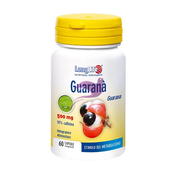 Long Life Linea Energia Mentale Guaran Integratore Alimentare 60 Caps