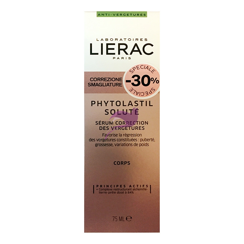 Lierac Phytolastil Solut Siero Correttivo Ristrutturante Anti-Smagliature 75ml