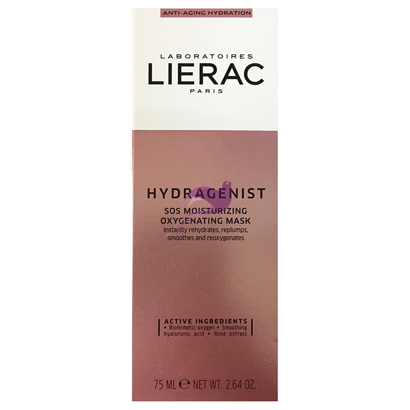 Lierac Linea Hydragenist Maschera Idratante SOS Ossigenante Rimpolpante 75 ml