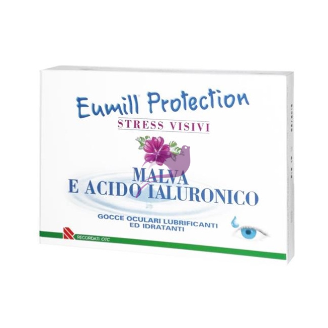 Recordati Linea Benessere Occhi Eumill Protection Collirio 10 Flaconcini Monodos