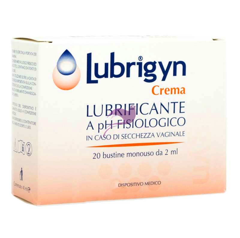 Uniderm Linea Dispositivi Medici Lubrigyn Crema Lenitiva Lubrificante 20 Buste