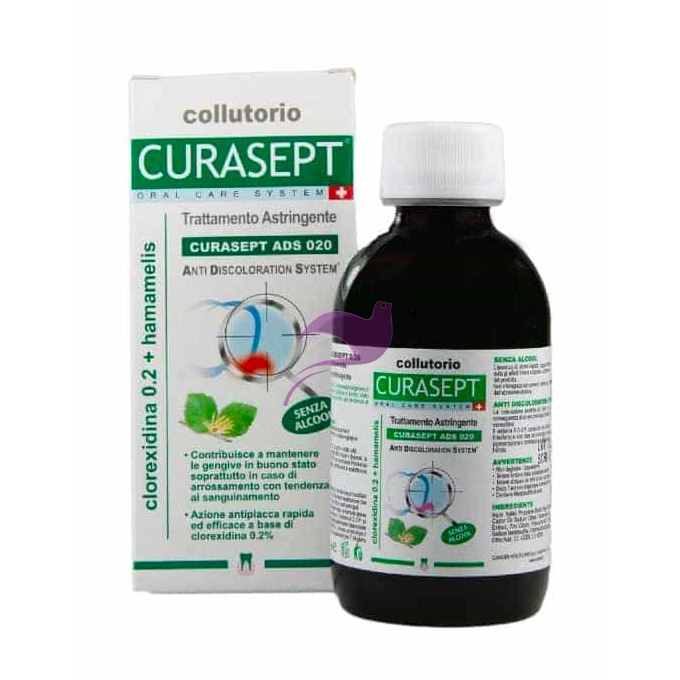 Curaden Curasept ADS Clorexidina 0,20% Colluttorio Astringente 200 ml
