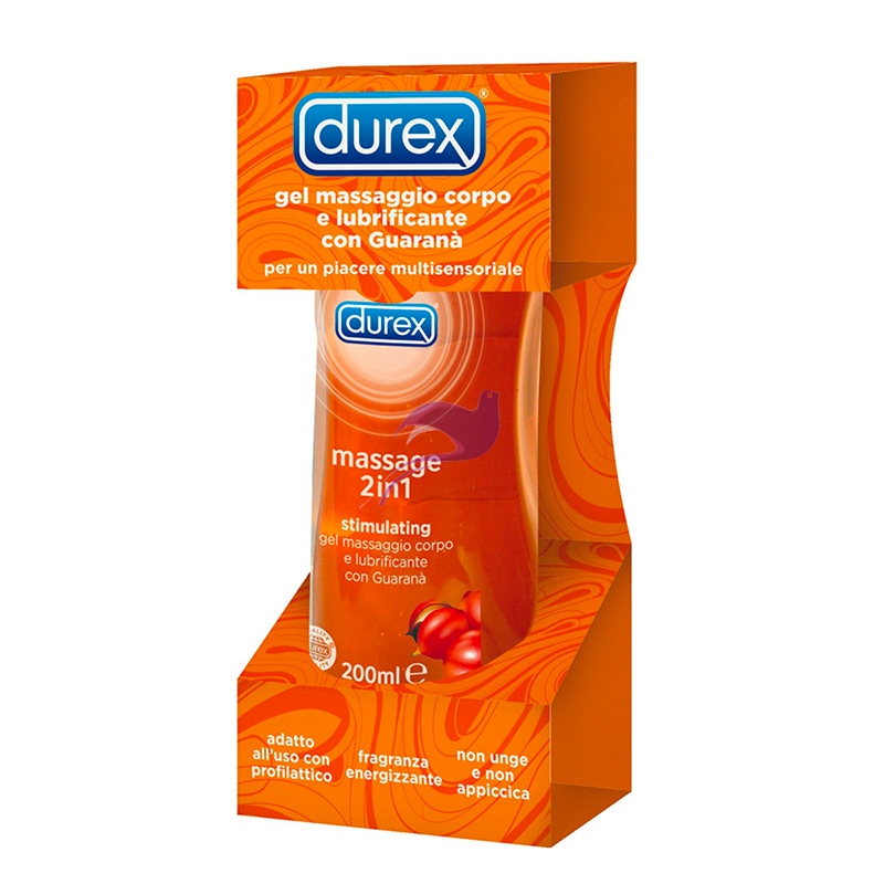 Durex Linea Lubrificanti Stimulating Gel Massage 2 in 1 Gel Intimo 200 ml