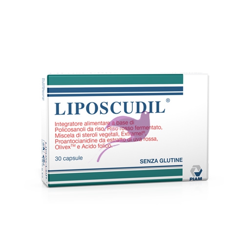 Piam Linea Colesterolo Trigliceridi Liposcudil Integratore 30 Capsule