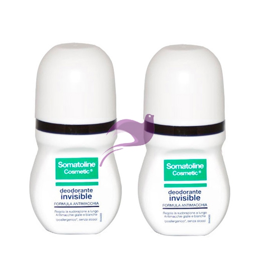 Somatoline Cosmetic Linea Corpo Deodorante Invisibile Roll-on 2x50 ml