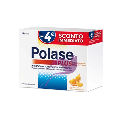 Polase Linea Sali Minerali Plus Integratore Alimentare 24 Buste Arancia Offerta
