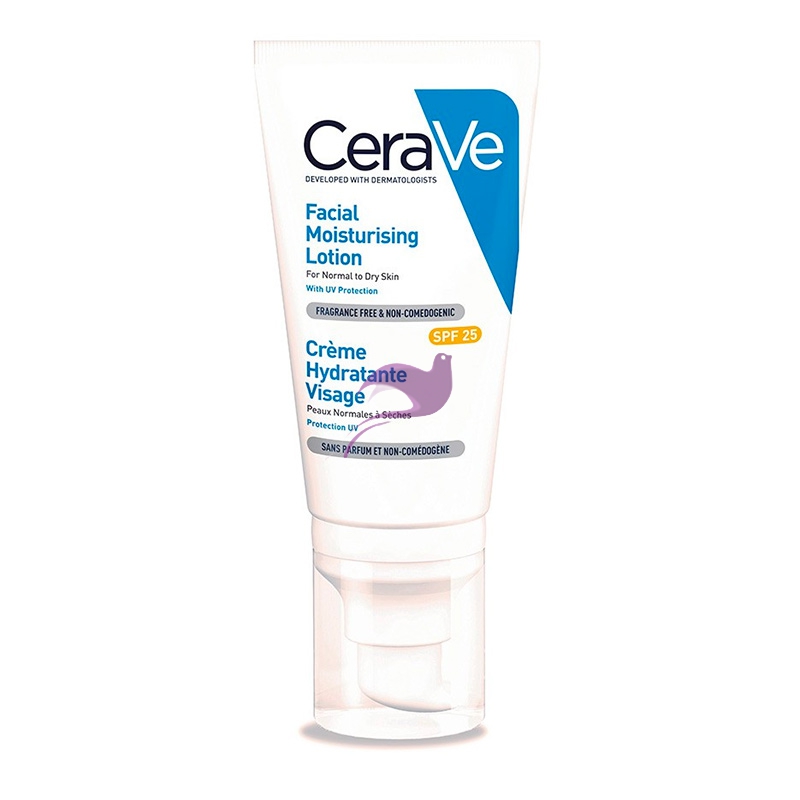 CeraVe Linea Trattamento Viso SPF25 Facial Moisturizing Crema Idratante 50 ml