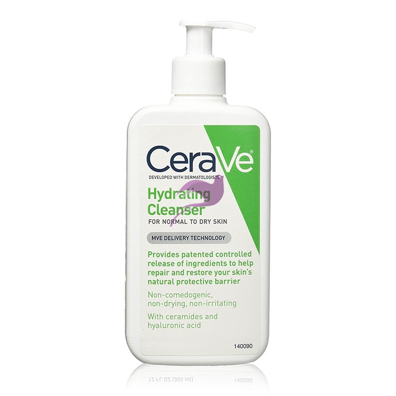 CeraVe Linea Detersione Viso Hydrating Cleanser Detergente Idratante 236 ml