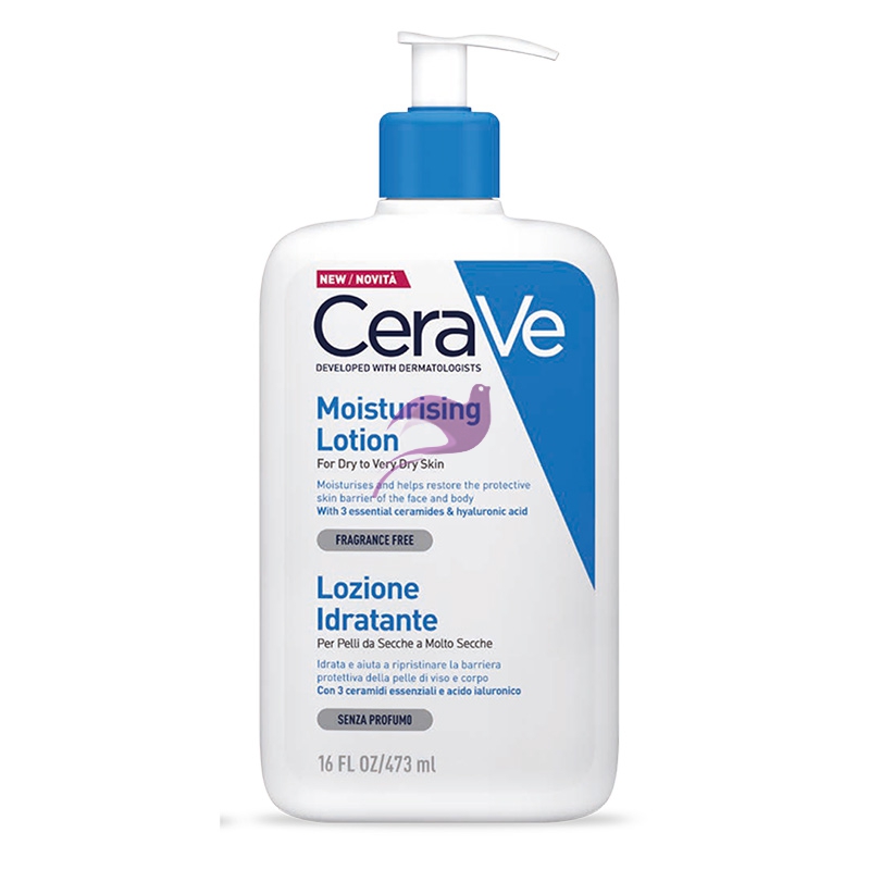 CeraVe Linea Trattamento Idratante Moisturizing Lotion Lozione Protettiva 473 ml