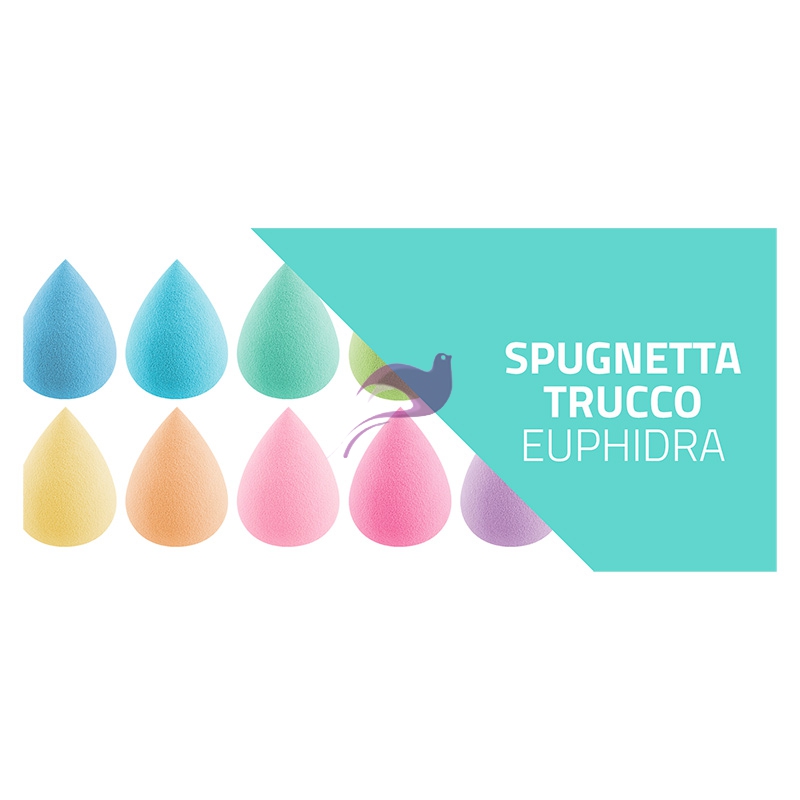 EuPhidra Linea Make-Up Base Spugnetta Trucco Basi Fluide e Polvere Magenta