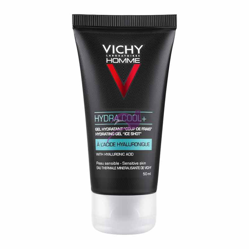 Vichy Linea Homme Hydra Cool+ Gel Idratante Immediato Effetto Ghiaccio Viso 50ml