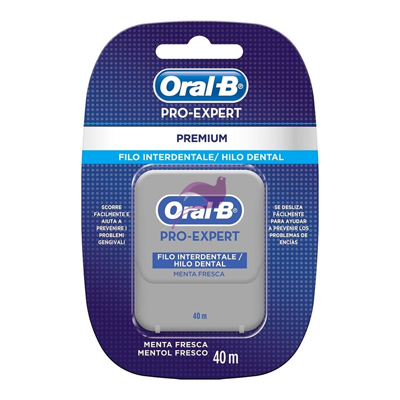 Oral-B Linea Igiene Dentale Quotidiana Pro-Expert Filo Interdentale 40 m