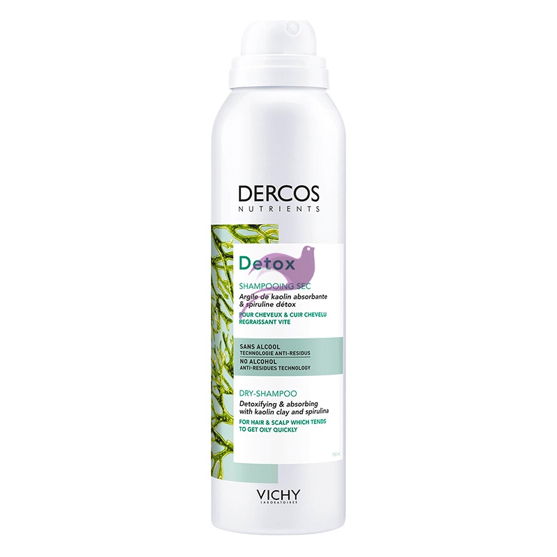 Dercos Linea Equilibrante Detox Shampoo Sebo Correcteur Capelli Grassi 150 ml