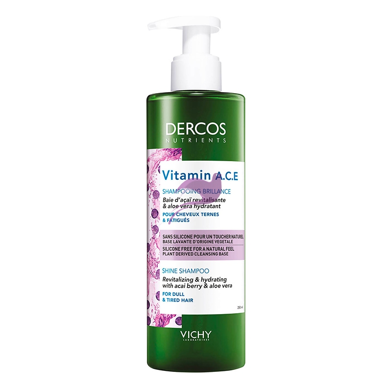 Dercos Linea Detox Nutrients Shampoo Illuminante Vitamine A C E 250 ml