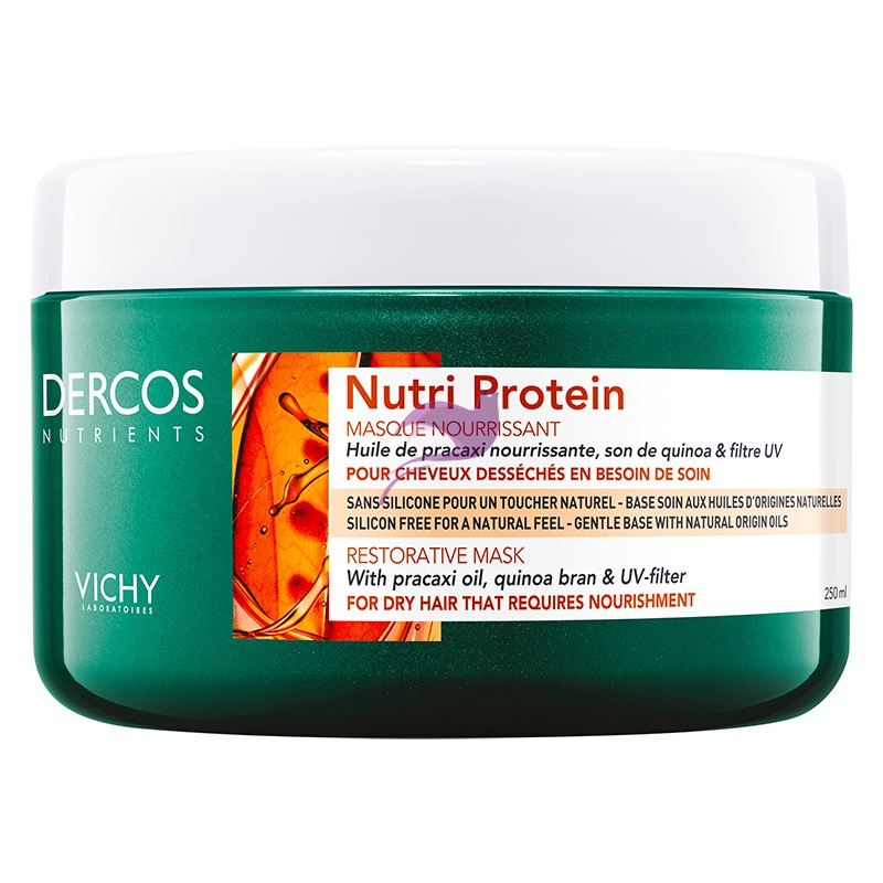 Dercos Linea Detox Nutrients Nutri Protein Maschera Ristrutturante 250 ml