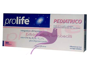 Prolife Pediatrico Linea Intestino Sano Fermenti Lattici Integratore 10 Flaconi