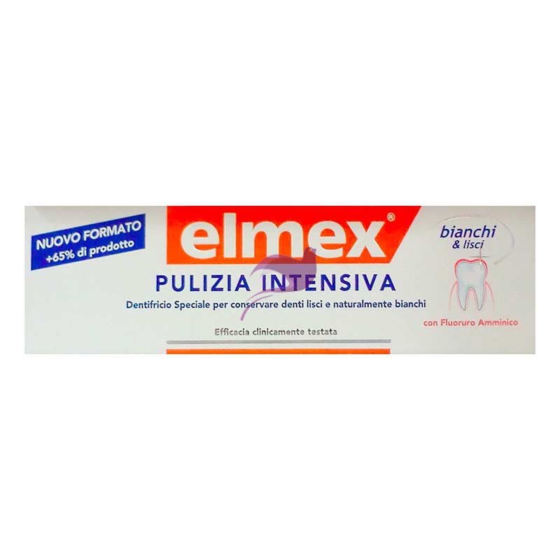 elmex Linea Igiene Dentale Quotidiana Dentifricio Pulizia Bianco Intenso 50 ml