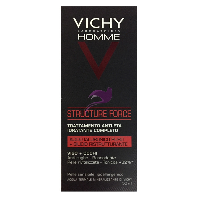 Vichy Linea Homme Structure Force Trattamento Anti-et Idratante Completo 50 ml
