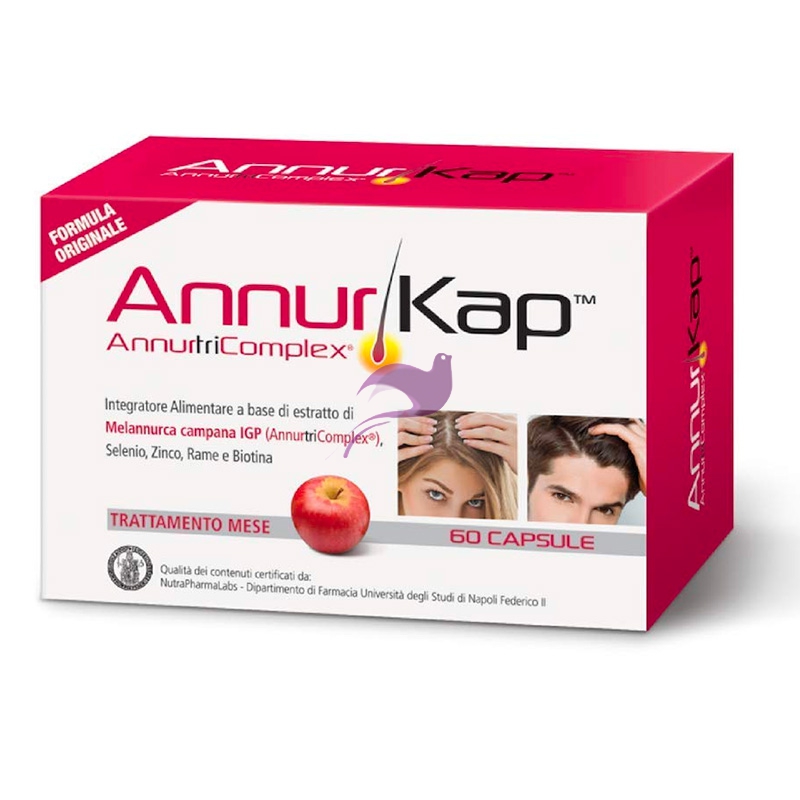 DiVa srl Linea Capelli Sani e Forti AnnurKap Integratore Alimentare 60 Capsule