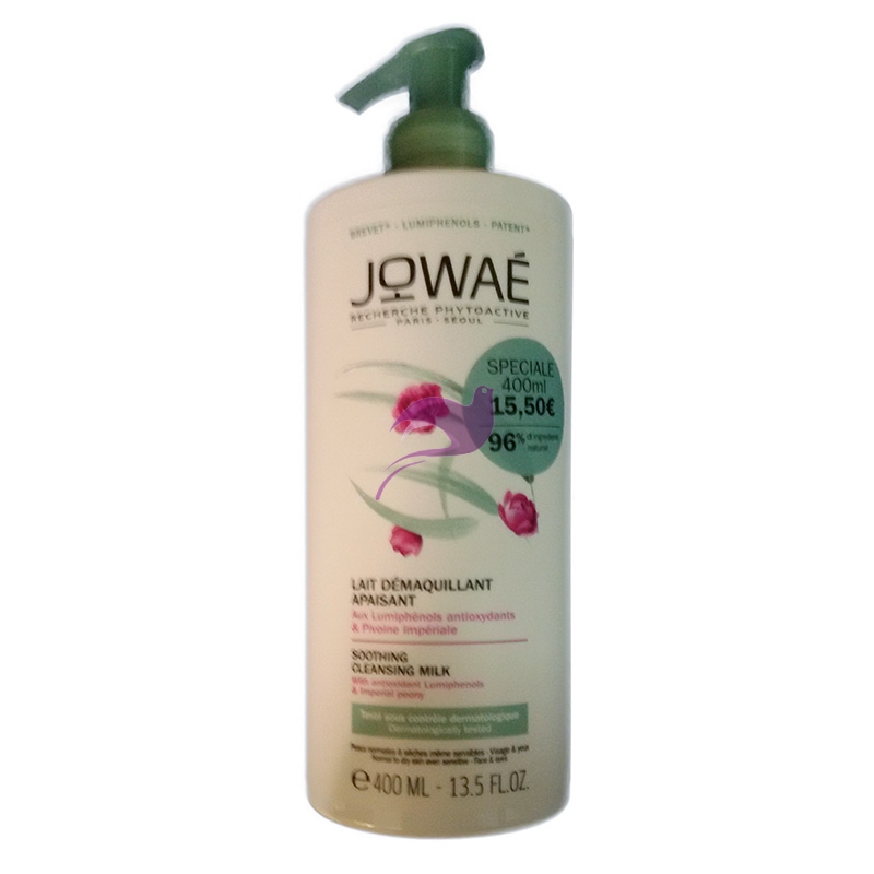 Jowae Linea Pulizia del Viso Latte Struccante Detergente Lenitivo Delicato 400ml