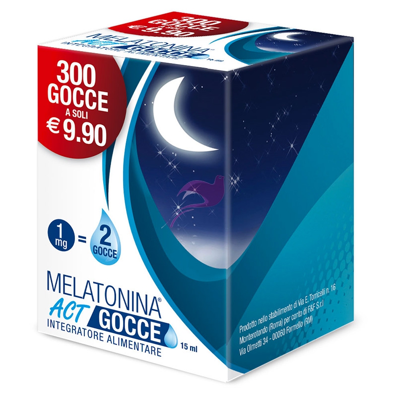 Linea Act Linea Sonno e Serenit� Melatonina Act Gocce Integratore 15 ml