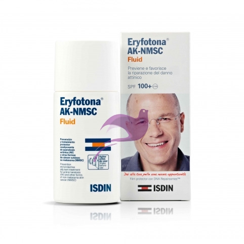 ISDIN Linea Solare SPF100+ Eryfotona AK-NMSC Fluid Fluido Viso e Corpo 50 ml