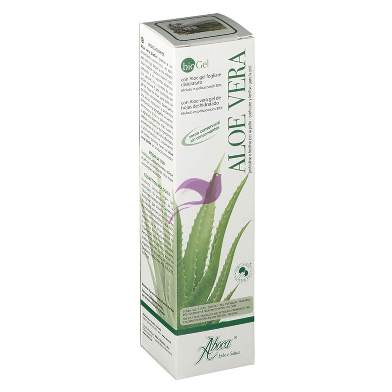 Aboca Integratori Linea Pelle BioGel Aloe Vera Protettivo Lenitivo 100 ml