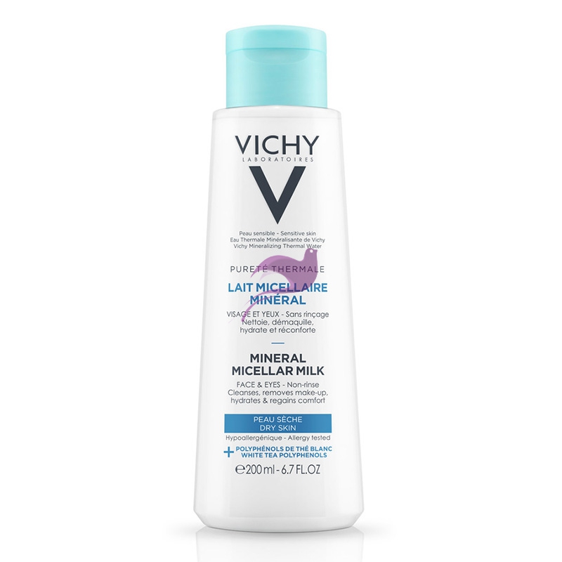 Vichy Linea Purete Thermale Viso Latte Minerale Struccante Lenitivo 200 ml