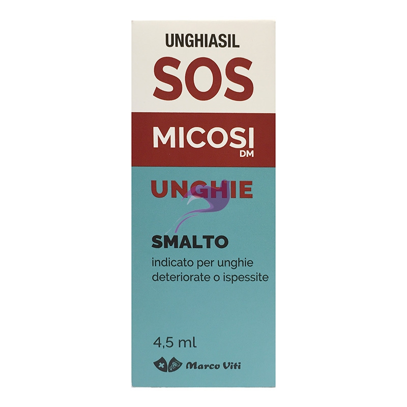 Unghiasil Linea Unghie Trattamento SOS Micosi Unghie Trattamento in Smalto 4,5ml