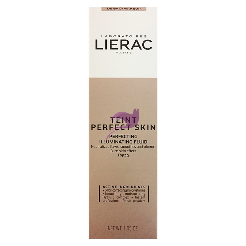 Lierac Teint Perfect Skin Fondotinta Fluido 03 Golden Beige, 30 ml