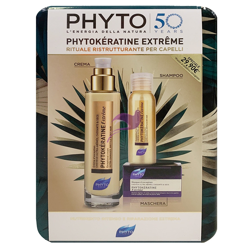Phyto Linea Phytokeratine Extreme Cofanetto Shampoo + Crema + Maschera