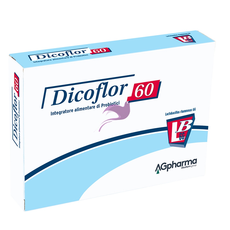 AG Pharma Linea Intestino Sano Dicoflor 60 Probiotico Integratore 20 Capsule