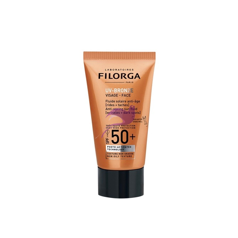 Filorga Linea Solare SPF50+ UV-Bronze Viso Fluido Solare Anti-Et 40 ml