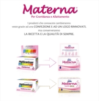 Nestl Linea Mamma Materna Vitamine Minerali Integratore Alimentare 30 Capsule