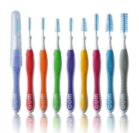 GUM Linea Igiene Dentale Quotidiana Proxabrush 605 Manico Scovolino in Plastica