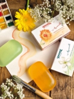 L Amande Linea Aromatique Sapone Vegetale Papavero Emolliente Antiossidante 100g